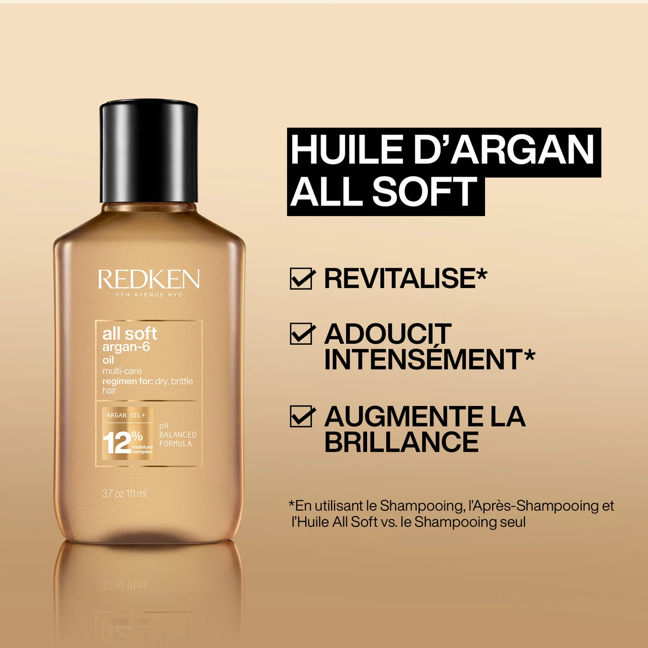 Huile d'Argan All Soft Redken 90ml Huile D'Argan All Soft Redken 90ml -Magasin De Produits Capillaires 0884486452993 1 44512.1694769882