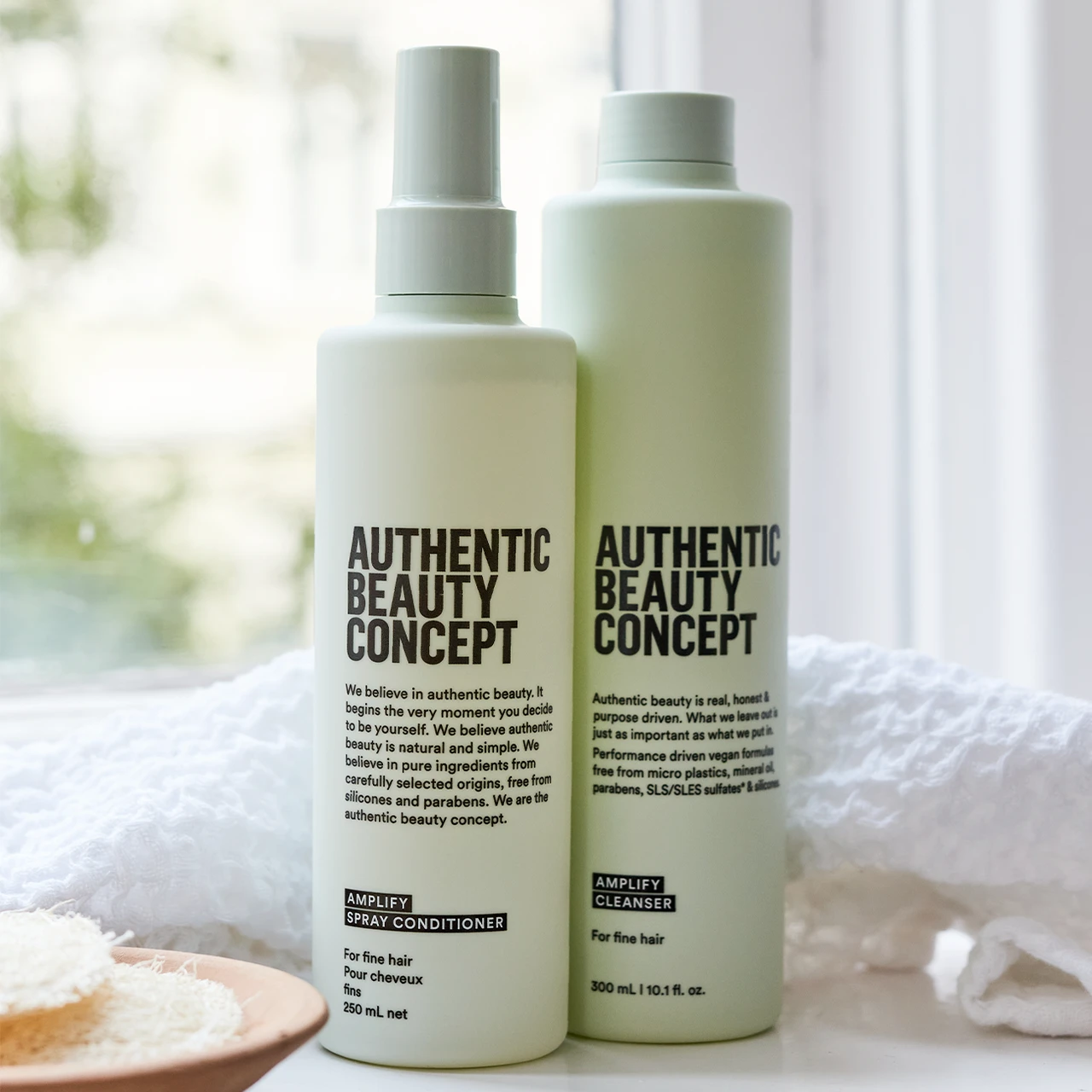 Bain Volumisant Cheveux Fins Authentic Beauty Concept 300ml Bain Volumisant Cheveux Fins Authentic Beauty Concept 300ml -Magasin De Produits Capillaires