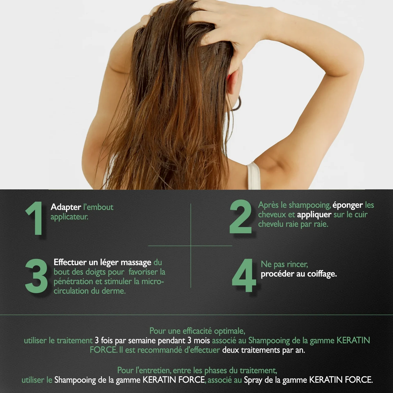 Spray Keratin Force Eugène Perma 200ml Spray Keratin Force Eugène Perma 200ml -Magasin De Produits Capillaires keratin force traitement 25245.1684846786