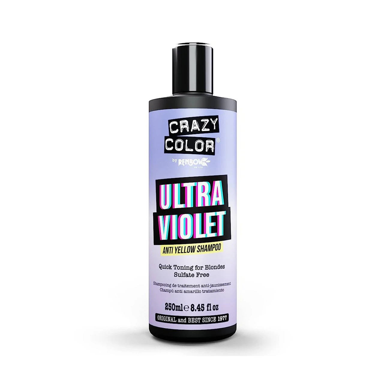 Shampooing Violet Crazy Color No Yellow Shampooing Violet Crazy Color No Yellow -Magasin De Produits Capillaires shp uv 11810.1686656724